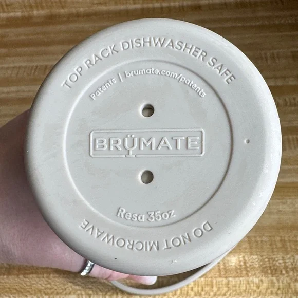 BrüMate Resa Zebra Patterned Insulated Tumbler with Handle - Picture 3 of 6